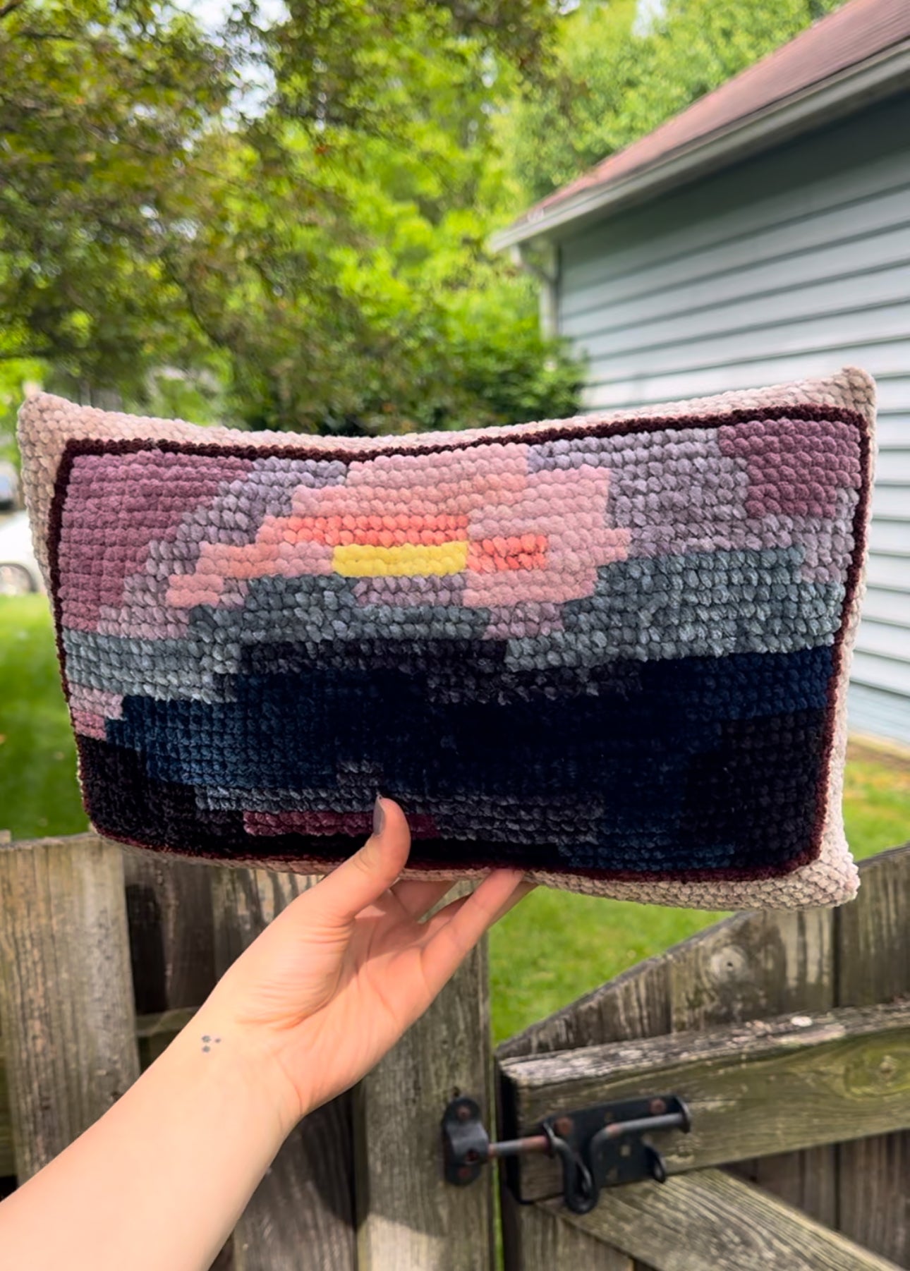 Minecraft Painting Pillow